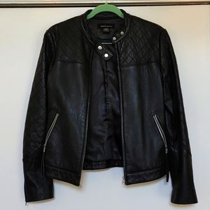 Moda International Genuine Leather Motorcycle Jacket